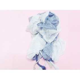Wholesale High grade acrylic three-color scarf shawl with strong scalability