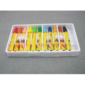 Wholesale Fancy promotional colorful cartoon children's oil painting stick/ stationery set