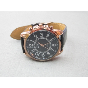 Wholesale 2010 Promotional Newly design decorative classical nobler men's electronic wrist watch with PU watchband