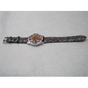 Wholesale 2010 Promotional Newly design decorative classical nobler men's electronic wrist watch with PU watchband
