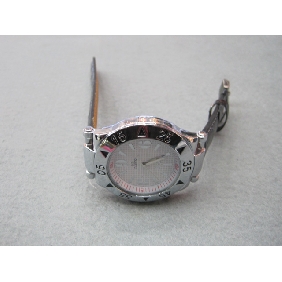 Wholesale 2010 Promotional Newly design decorative classical nobler men's electronic wrist watch with PU watchband