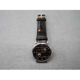 Wholesale 2010 Promotional Newly design decorative fashion nobler electronic wrist watch with PU watchband