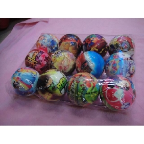 Wholesale 7cm Mixed Cartoon Design PO Ball Great Gor Children's Fun