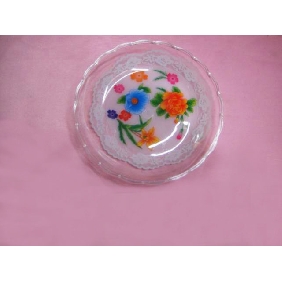 Round Plastic Fruit Dish Supply Holder