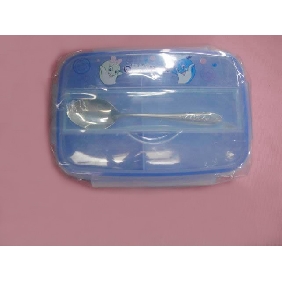 Easy Lock Food Container with Aluminium Spoon