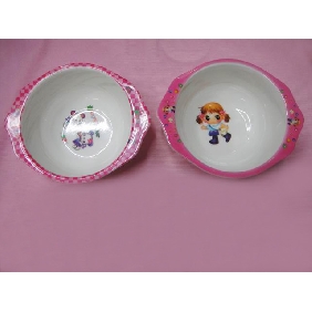 Wholesale Hotselling Carton Design Plastic Bowl for Children