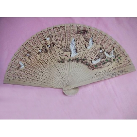 Wholesale Elegant Printed Fujiki Fan for Cooling