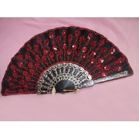 Wholesale Exquisite Lace Fan Using by Ladies in the Leisure Time
