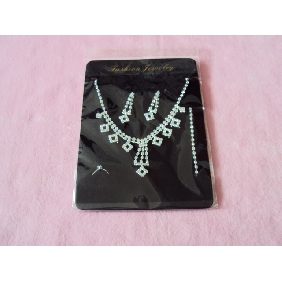 Wholesale Unbeatable Price Synthetic Gemstone Enchased Elegant Design Jewelry Set