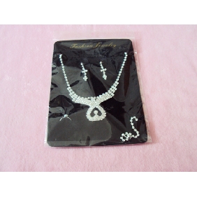 Wholesale Gorgeous Crystal Diamond Elegant Fashion Design Jewelry Set With Various Style Avaiable