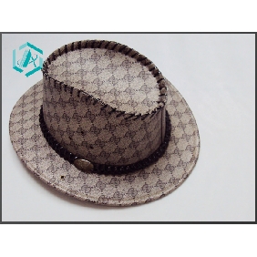 Man's Indispensable Accessories Gray "8" Design Hat