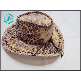 Wholesale Novel Design Cool Man's Accessories Large Flaw Design Canvas Hat