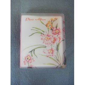 Wholesale New Photo Album Book with Flower Printing on the Cover