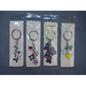 Hot Cute Design Key Chain with Multipendant