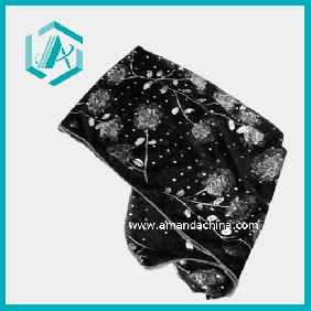 Wholesale 2010 New Design Lady's Scarf Silvery Leaves Head Band