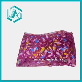 Sexy Accessories Colorful Chicken Feather Mesh Head Scarf