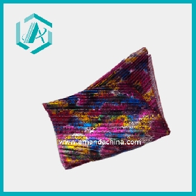 Wholesale Lastest Pleated Scarf Golden Flower Style Head Band