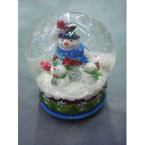 Wholesale Santa Claus Design Crystal Gift Ball Unique for Chrismas Day