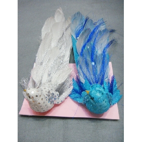 Wholesale Flashy Peacok Bird A Hotselling Folk Craft