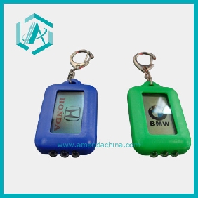 Wholesale Square Design Fashion Key Chains Key Ring