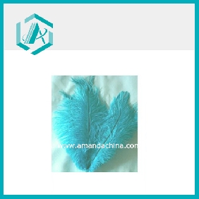 Carnaval Decoration Blue Ostrich Feather