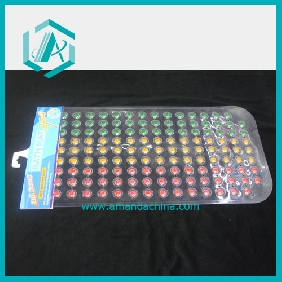 Wholesale Assorted Colors Big Point Design Anti Slip PVC Bath Mat