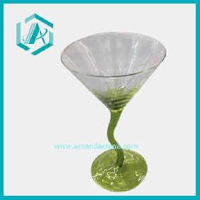 Wholesale Cocktail/ IceCream Colored Glass Cup