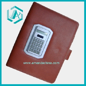 Wholesale Day Timer Agenda Book with A Calculator Attached