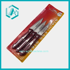 Wholesale Multi-use Stainless Steel With Red 11.5cm Handle Fruit Knife