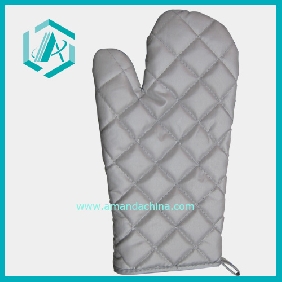 Wholesale Daily Use White Cotton 30*15 cm Non-slip Microwave Oven Glove