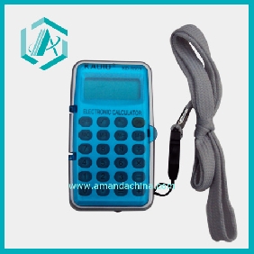 Wholesale Daily Use Blue Handheld  Battery Power Calculator With Belt