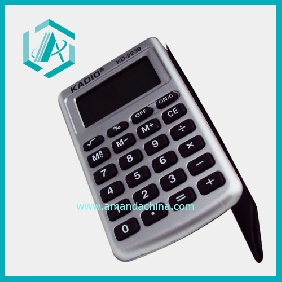 Daily Use Black Handheld  Battery Power Hinged Calculator