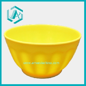 Wholesale Multi-use Melamine Yellow Serving Or Domestic Bowl With Pattern Diameter 4.5cm