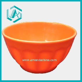 Wholesale Design Stylish Daily Use Melamine Red Bowl With Pattern Diameter 4.5cm