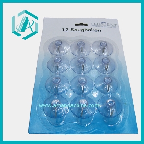 Multi-use Plastic Light Blue Diameter 4 cm Sucker In House