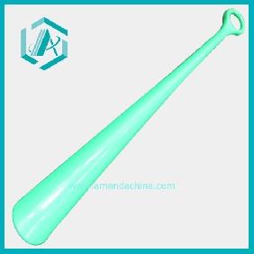 Wholesale High Quality Plastic 47CM Long Handle Green Shoehorn With  A Small Ring