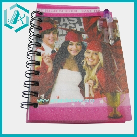 Wholesale Daily Use Notebook And Pen Set With Funny Pattern Dimension 11*7.5cm