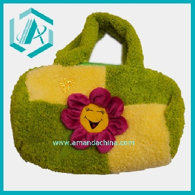Wholesale Lovely sun-flower bucket hangbag for females