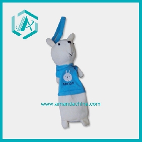 Wholesale Students Daily Use Plush Animal Design Stationery Bags, Good Texture