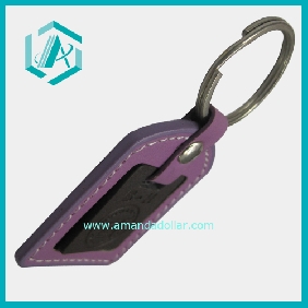 Wholesale Men's dark purple key ring, fashionable key chain