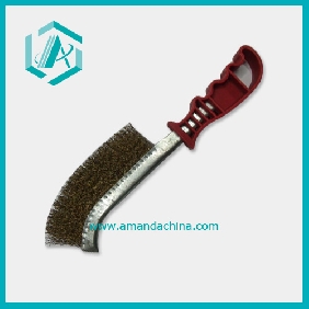 Advanced Tool Design Modle Long Handle 25cm Forge Welding Steel Wire Brush