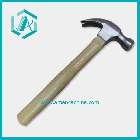Wholesale Daily Use Hammer With Wood Handle, Hammerhead Length 13.5cm, Width 5cm, Height2.5cm