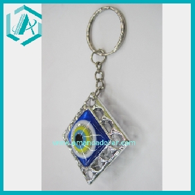 Stylish eyeball patterned key ring, key chain