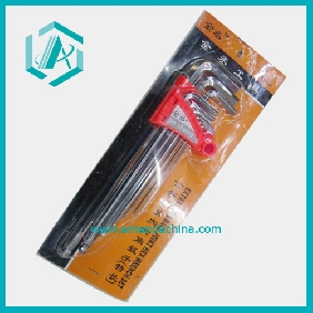 Wholesale 9pcs Allen Key Sets, The Longest Is 23cm, The Shortest Is 10cm