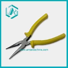 Wholesale Acutilingual Cutting Pliers, High Carbon Steel With Rubber Red Grips, For Lineman, 20CM
