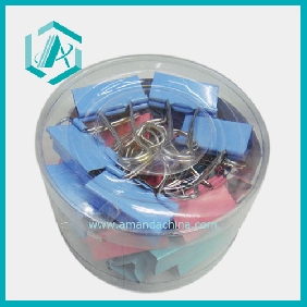 Wholesale Daily Use 24pcs Pack 41mm Iron Clip Sets 4 Colours Available