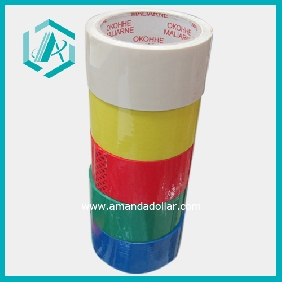 Assorted 6-color adhesive tape, Practical sellotape