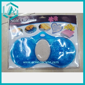Wholesale PE Foot Care Set Including Foot Massage, Massage brush and massage stone