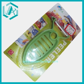 Wholesale Green Vegetable Peeler With ABS Material Streak Handle And Stainless Steel Blade