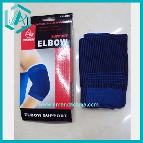 Wholesale Bodyguard 80% Nylon, 20% Elastane Easy Care Blue Elbow Support